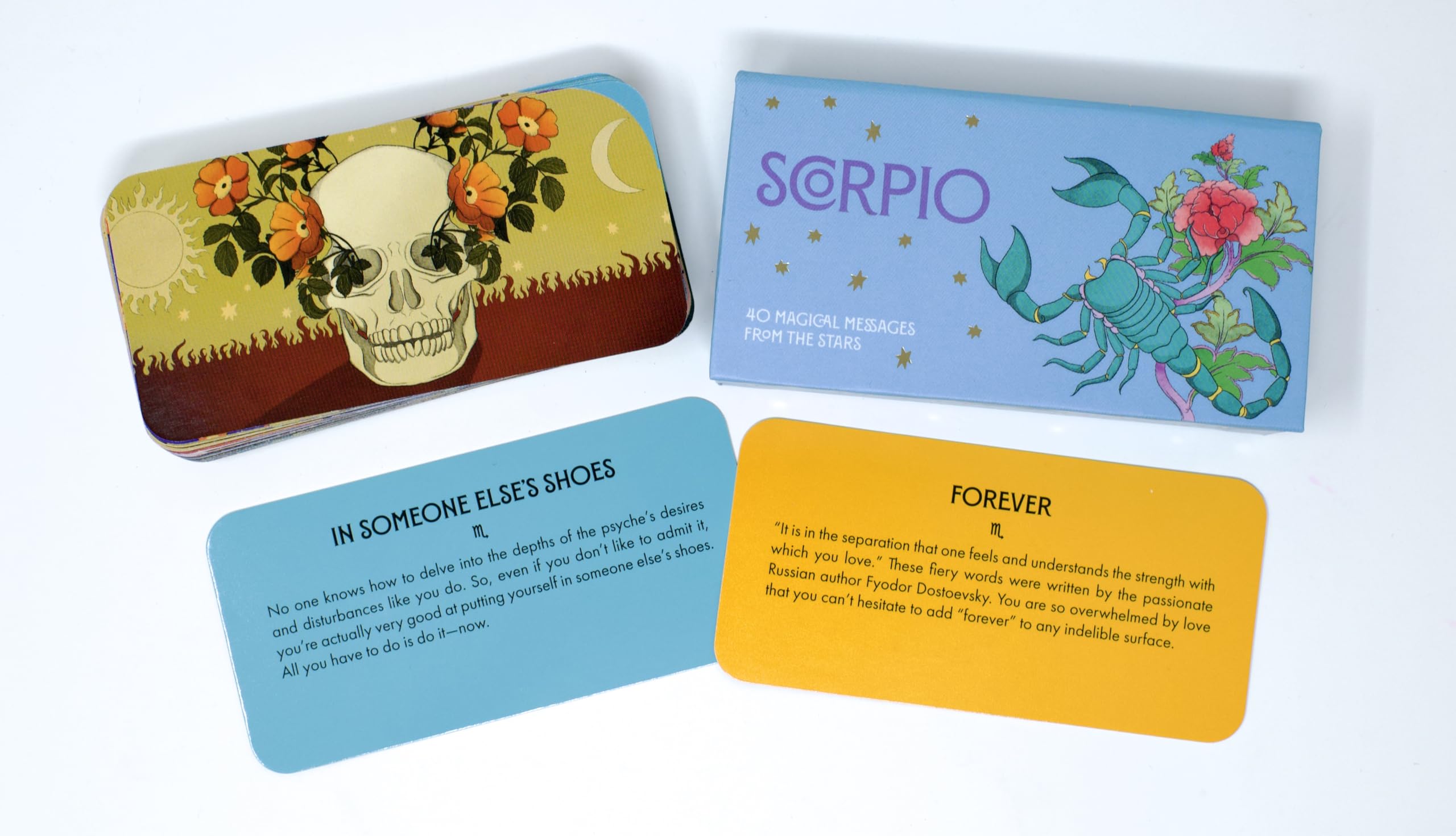 Scorpio Pocket Zodiac Cards : 40 Magical Messages from the Stars - Sold by Witch, Please!