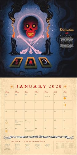 Seasons of the Witch 2026 Wall Calendar (Includes Stickers)