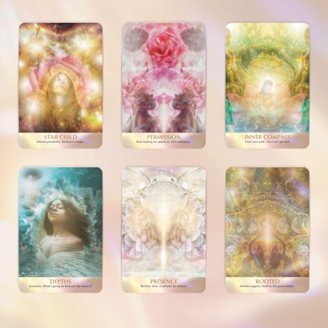 Seeds of Light Oracle Deck : (48 Full-Color Cards and 140-Page Full-Color Guidebook)