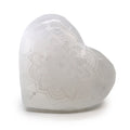 Selenite Heart - 7-8cm - Mandala Engraved From Witch, Please!