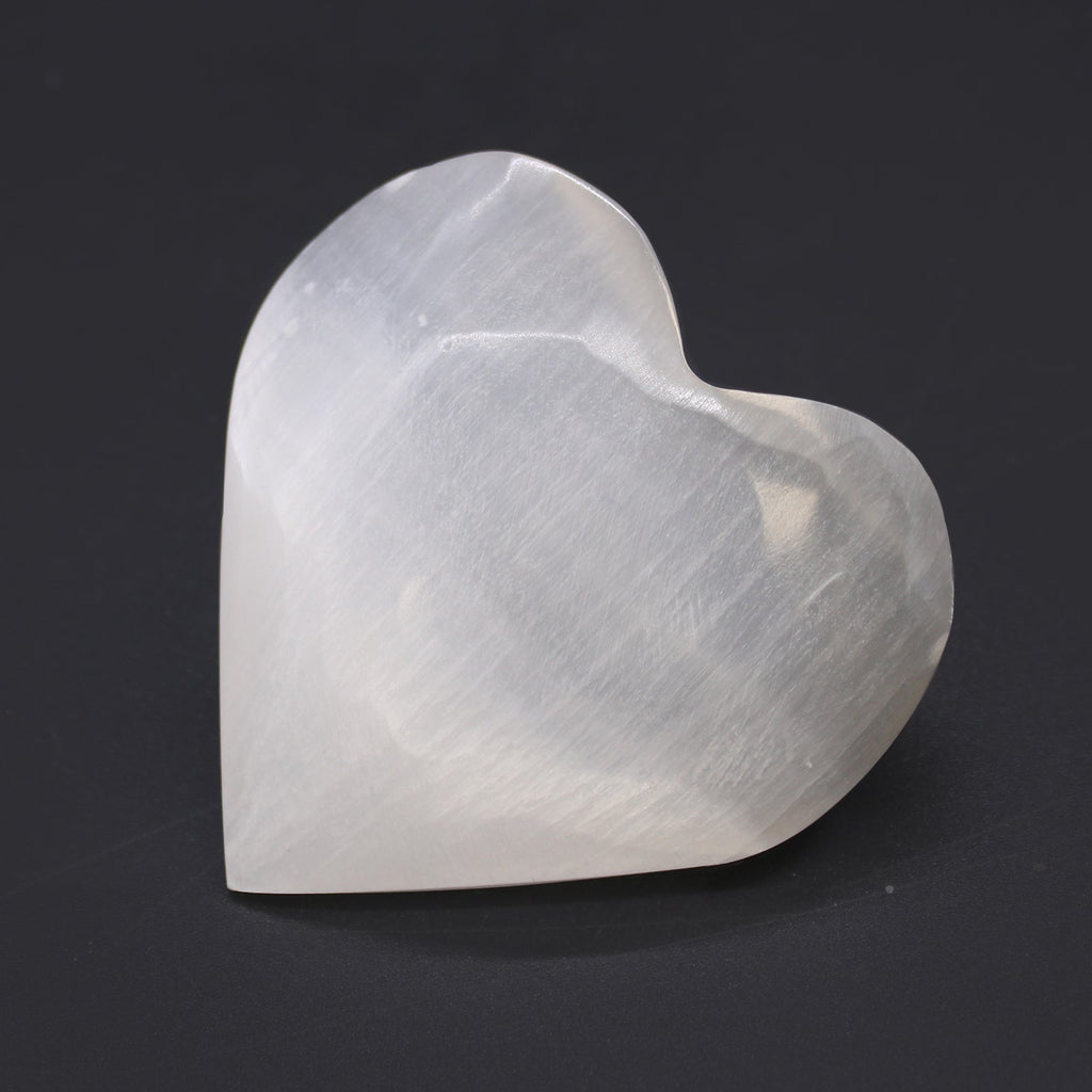 Selenite Heart - 7-8cm From Witch, Please!