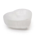 Selenite Heart Bowl - 10cm From Witch, Please!