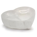 Selenite Heart Bowl - 15cm From Witch, Please!