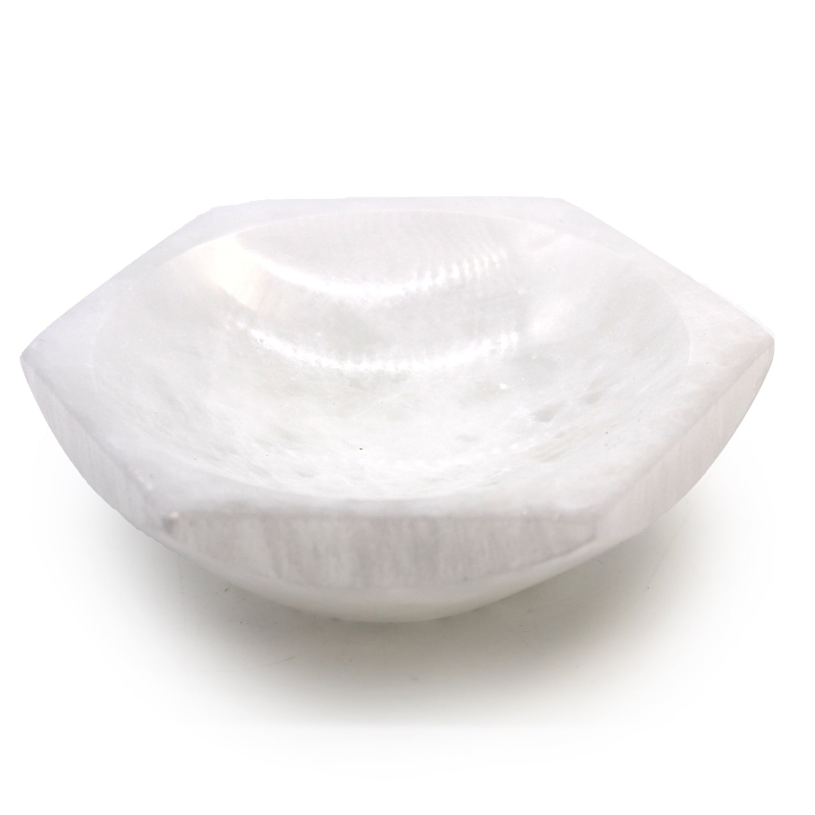 Selenite Hex Bowl - 15cm From Witch, Please!