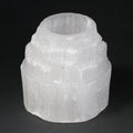 Selenite Mountain Top Candle Holder - 8 cm From Witch, Please!