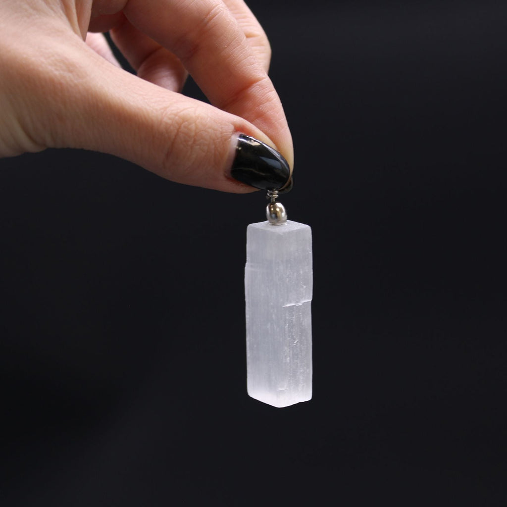 Selenite Natural Pendant Pendants
