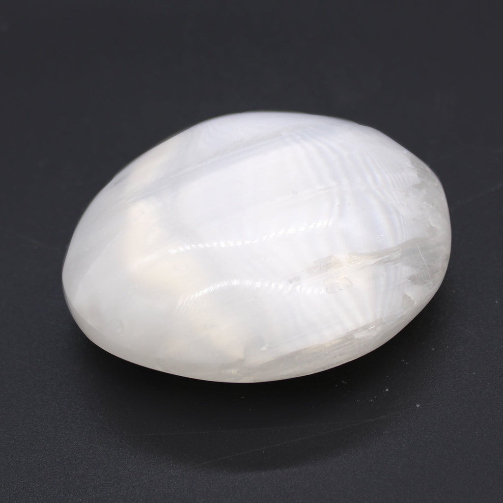 Selenite Palm Stone - 6.5 cm From Witch, Please!