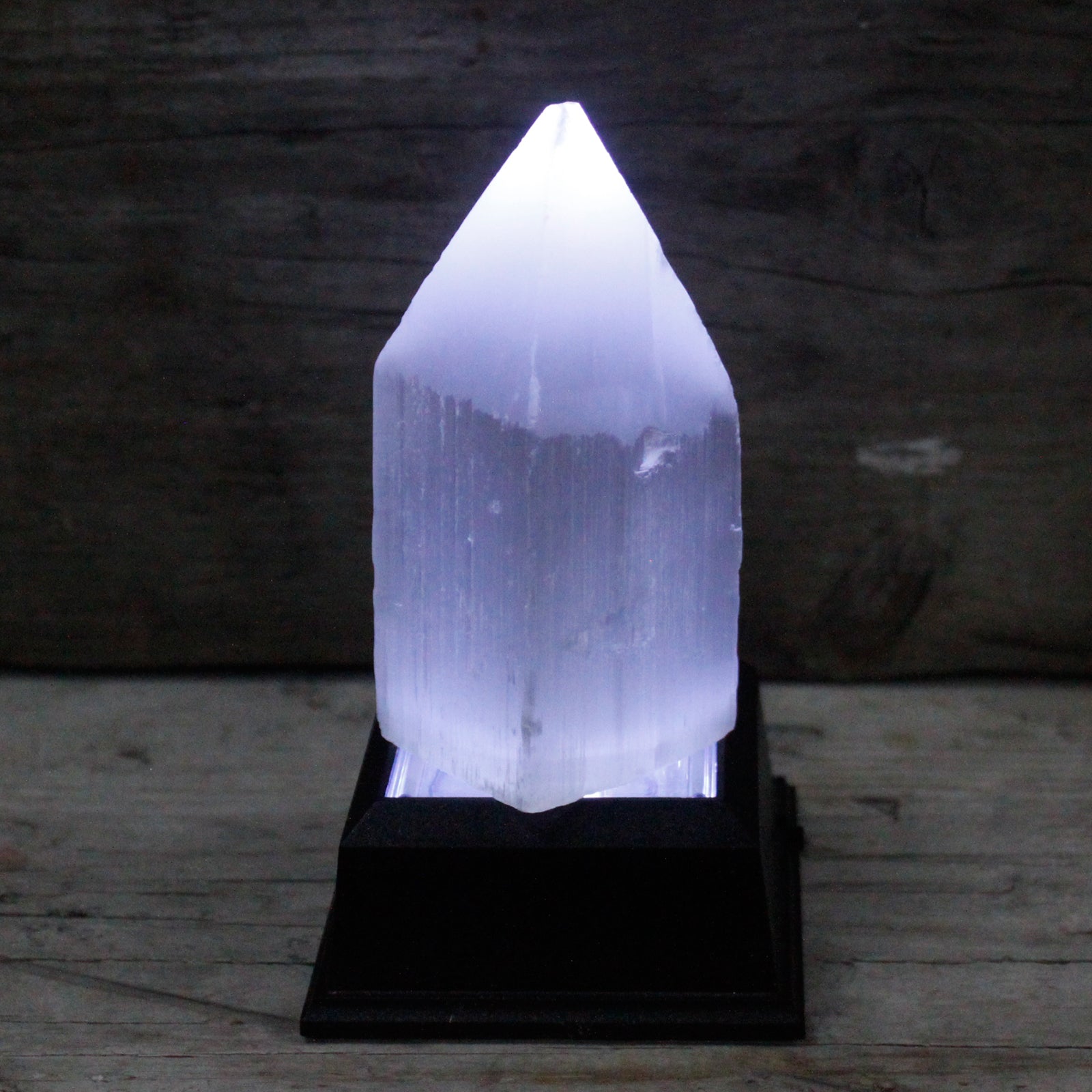 Selenite Pencil Point Tower - 10 cm From Witch, Please!