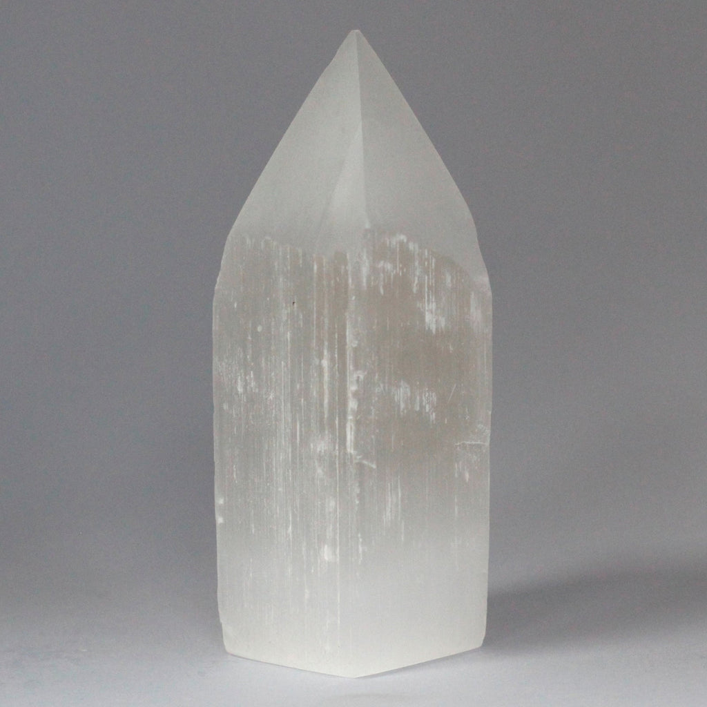 Selenite Pencil Point Tower - 15 cm From Witch, Please!