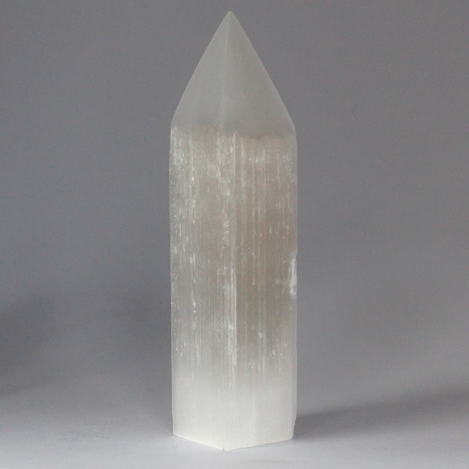 Selenite Pencil Point Tower - 20 cm From Witch, Please!