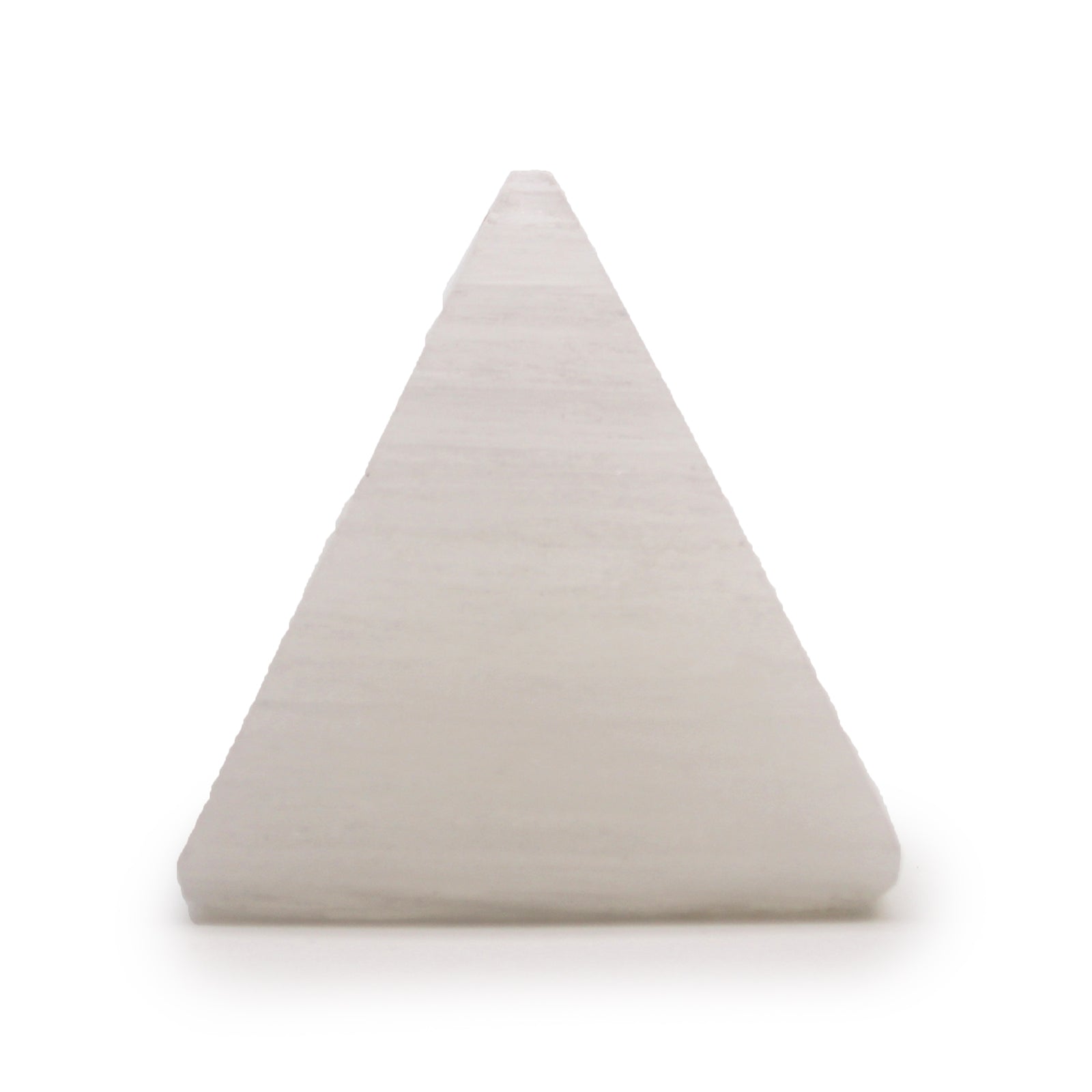 Selenite Pyramid - 5 cm From Witch, Please!