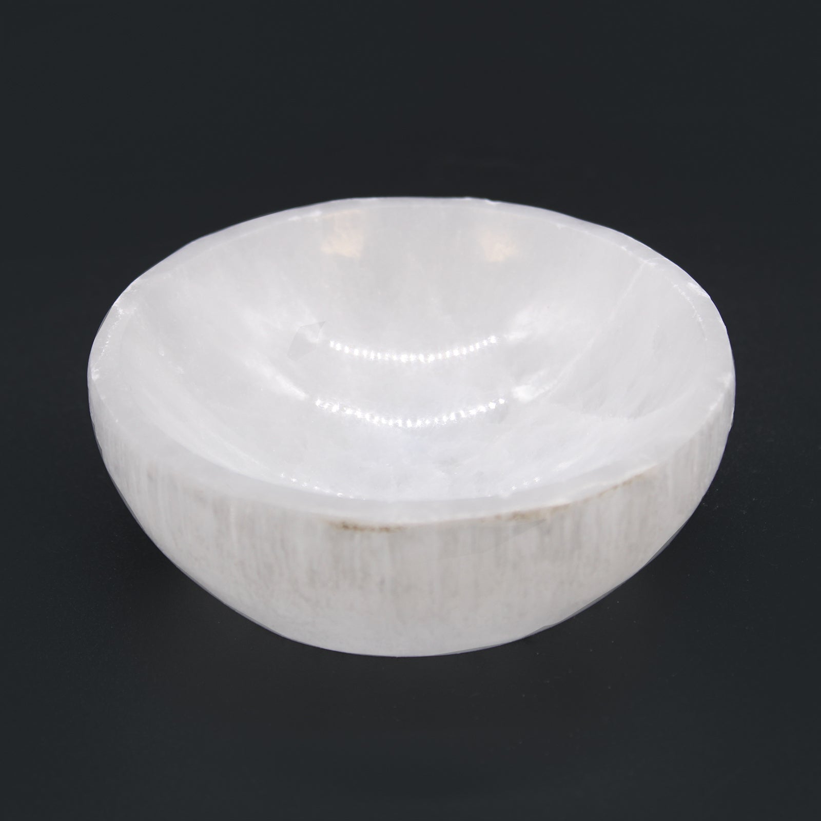 Selenite Round Bowl - 10cm From Witch, Please!