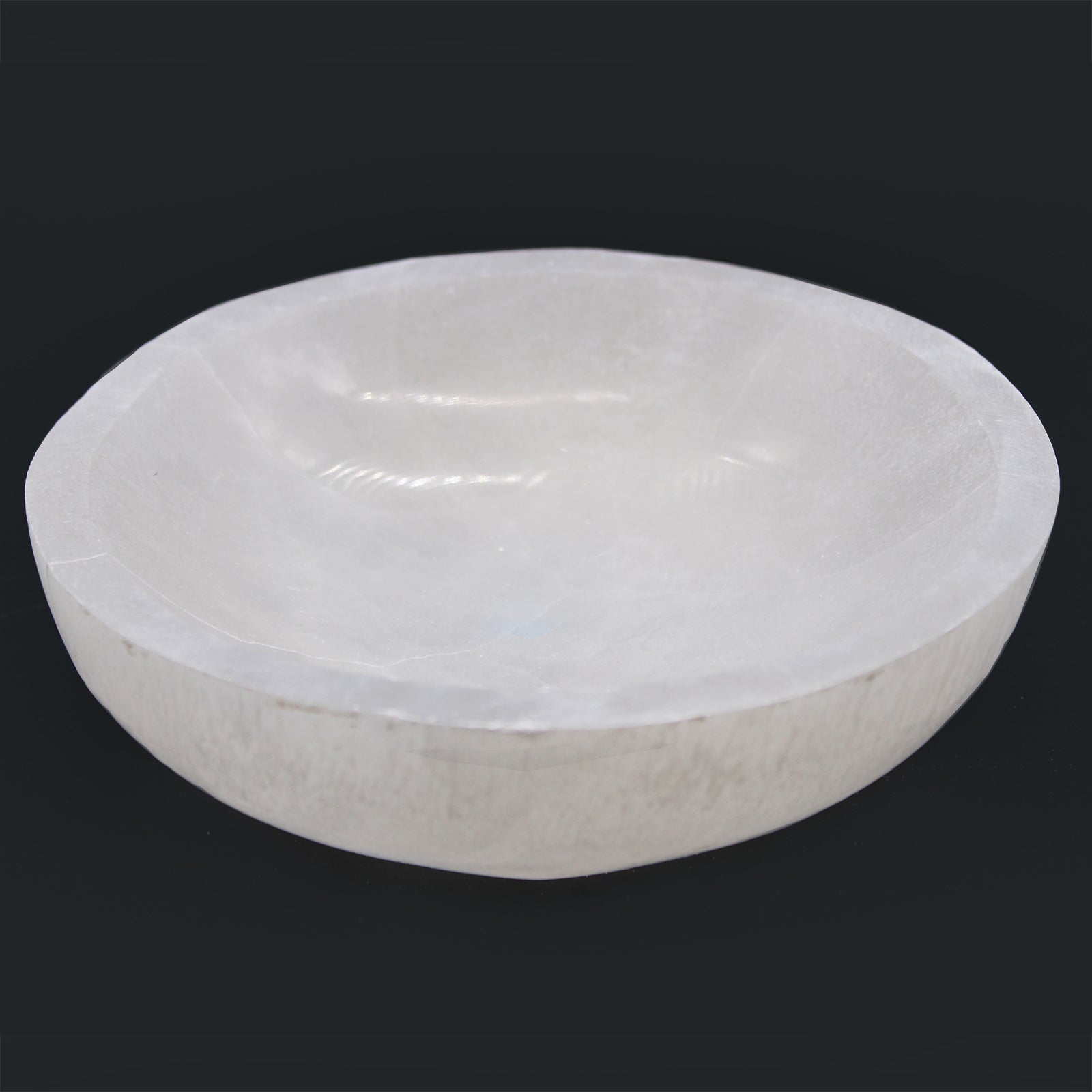 Selenite Round Bowl - 15cm From Witch, Please!