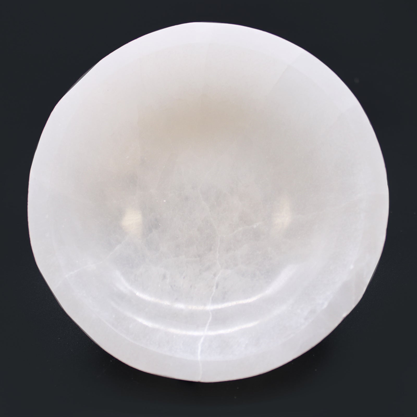 Selenite Round Bowl - 15cm From Witch, Please!