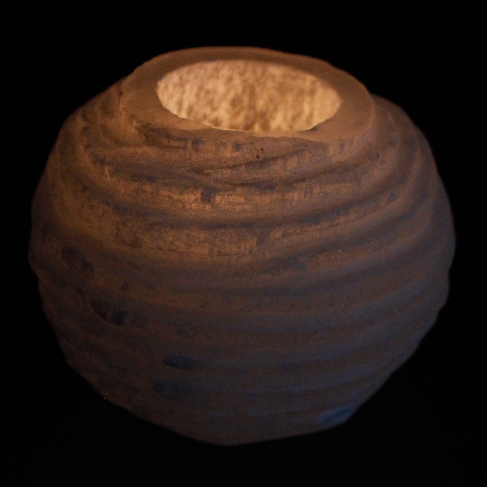 Selenite Snowball Candle Holder - 8 cm From Witch, Please!