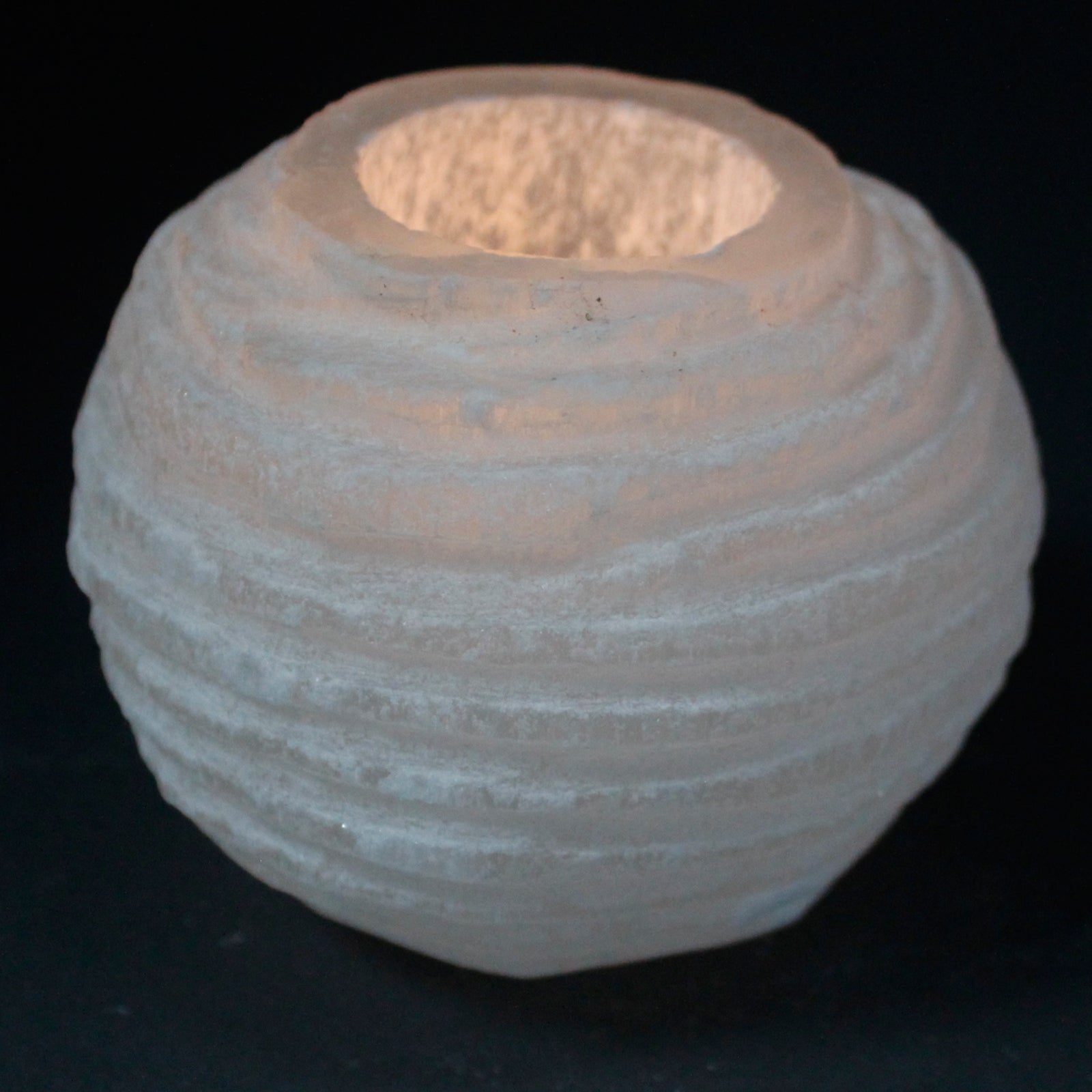 Selenite Snowball Candle Holder - 8 cm From Witch, Please!