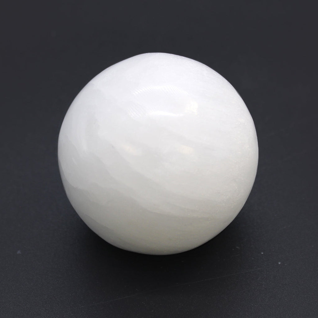 Selenite Sphere - 5-6 cm From Witch, Please!