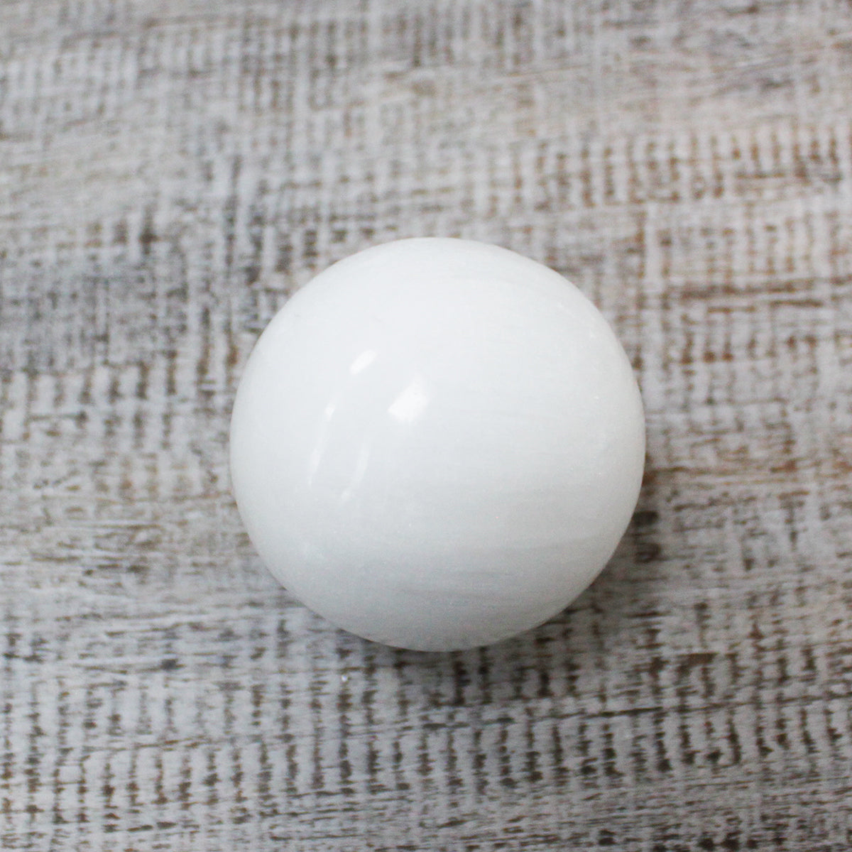 Selenite Sphere - 5-6 cm From Witch, Please!