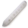 Selenite Wand - 16 cm (Point one End) 7 Chakra From Witch, Please!