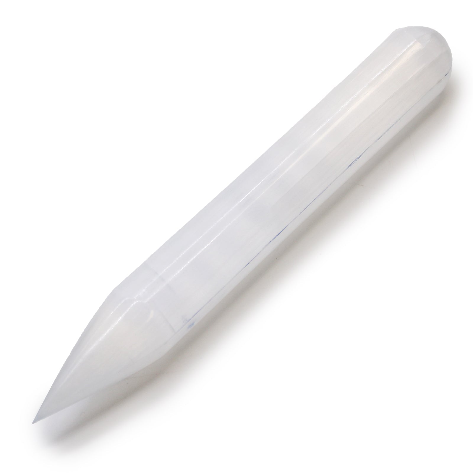 Selenite Wand - 16 cm (Point one End) From Witch, Please!