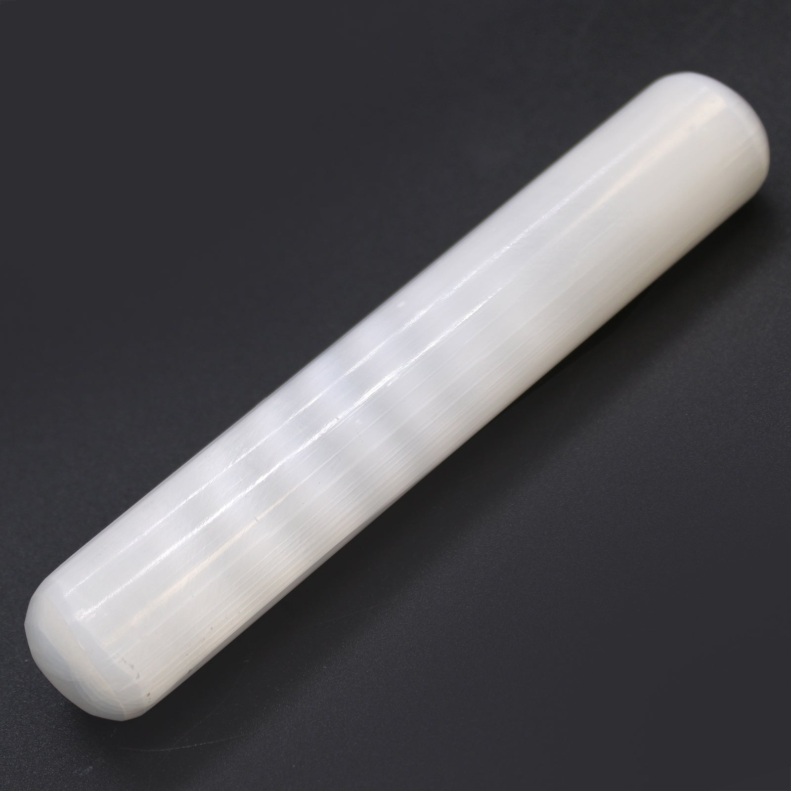 Selenite Wand - 16 cm (Round Both Ends) From Witch, Please!