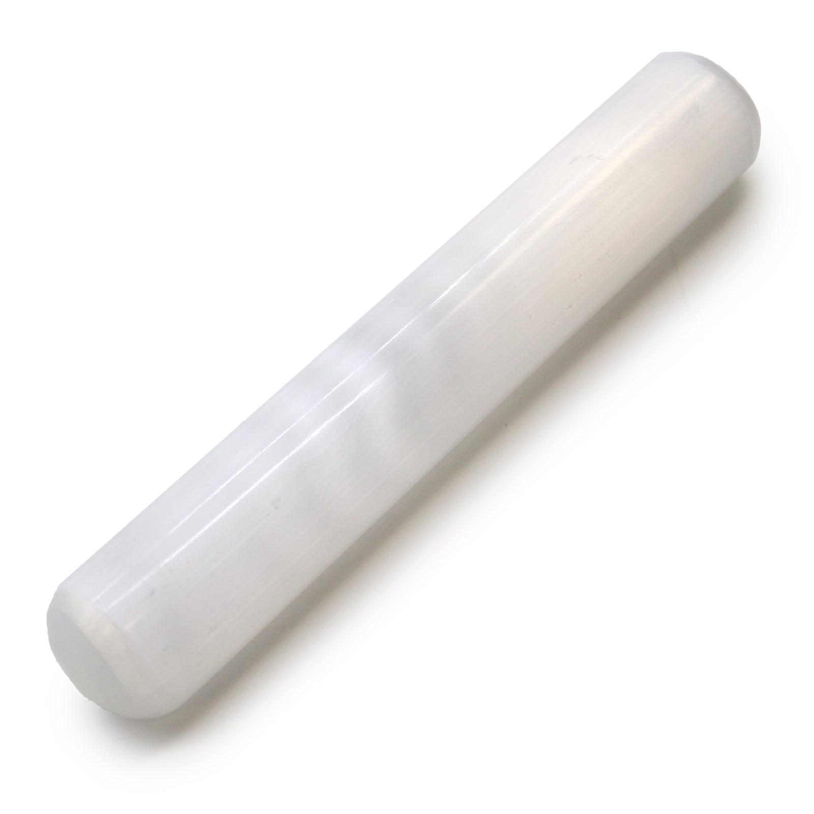 Selenite Wand - 16 cm (Round Both Ends) From Witch, Please!