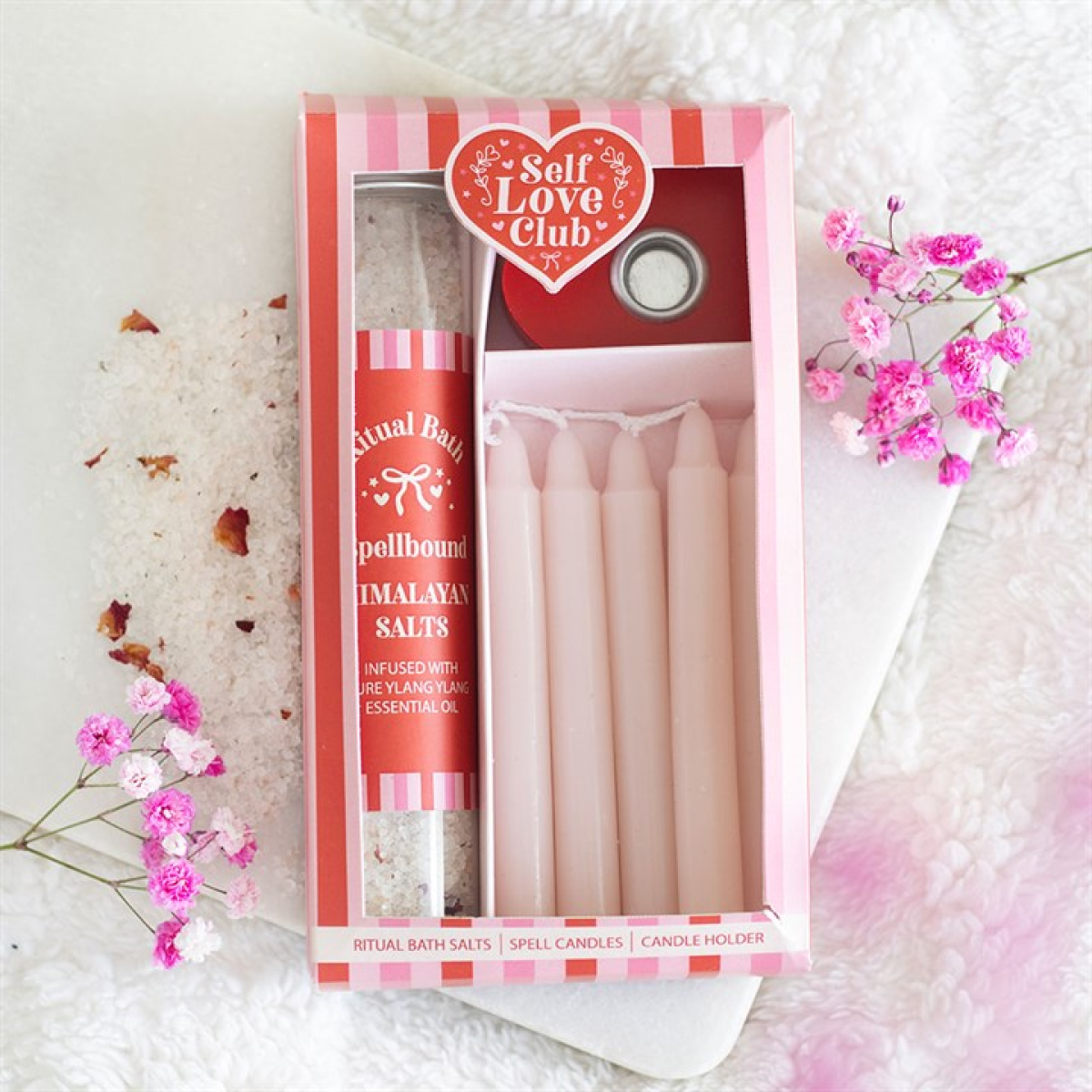 Self Love Club Ritual Bath Kit Candle