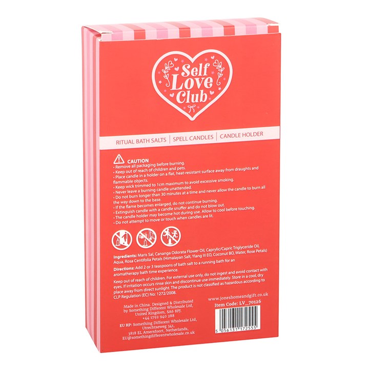 Self Love Club Ritual Bath Kit Candle
