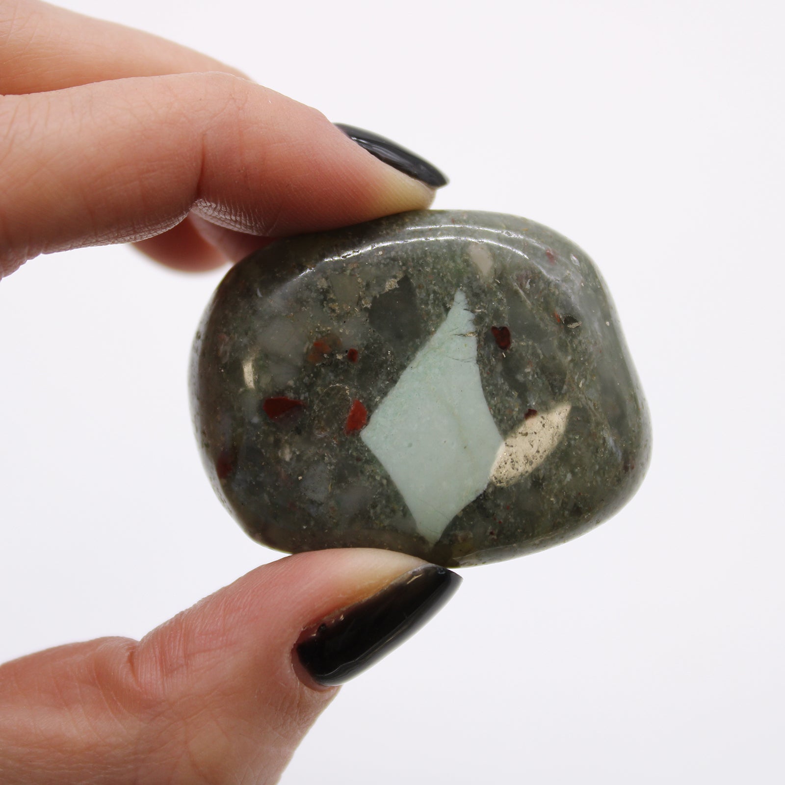 Large African Tumble Stones - Bloodstone - Sephtonite From Witch, Please!