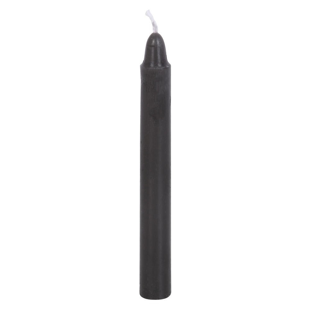 Set of 12 Black ’Protection’ Spell Candles