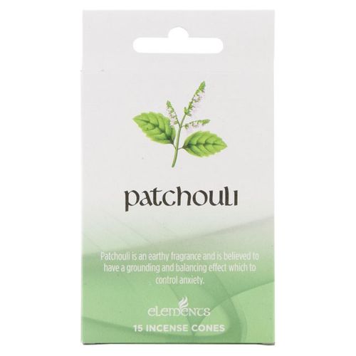 Set of 12 Packets of Elements Patchouli Incense Cones From Witch, Please!