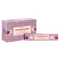 Set of 12 Packets Positive Vibes Incense Sticks by Satya