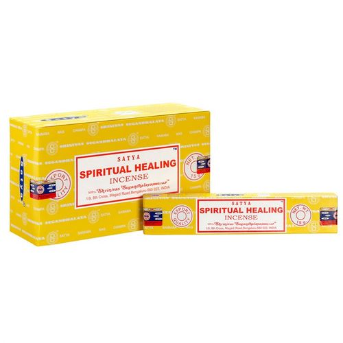 Set of 12 Packets of Spiritual Healing Incense Sticks by Satya From Witch, Please!