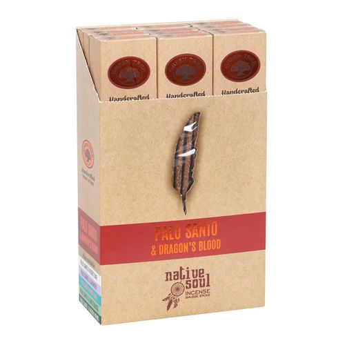 Set of 12 Palo Santo and Dragon's Blood Smudge Incense Sticks From Witch, Please!
