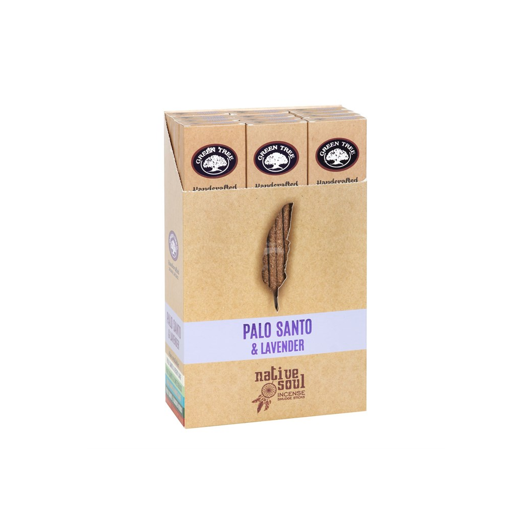 Set of 12 Palo Santo & Lavender Smudge Incense Sticks