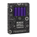 Set of 12 Purple 'Prosperity' Spell Candles From Witch, Please!