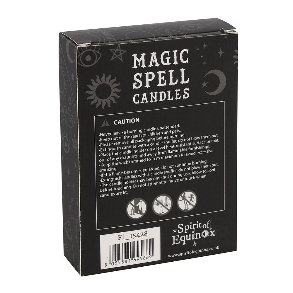 Set of 12 Red ’Love’ Spell Candles