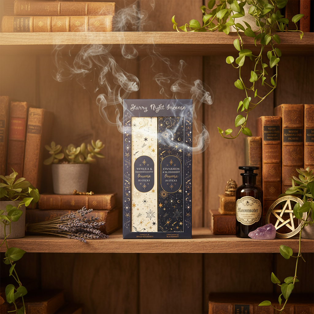 Set of 2 Starry Night Incense Stick Packs
