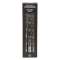 Set of 3 Black Magic Pentagram Taper Candles From Witch, Please!
