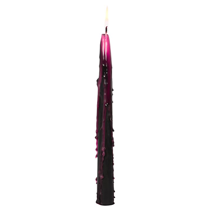 Set of 4 Pink Vampire Tears Taper Candles - Candle