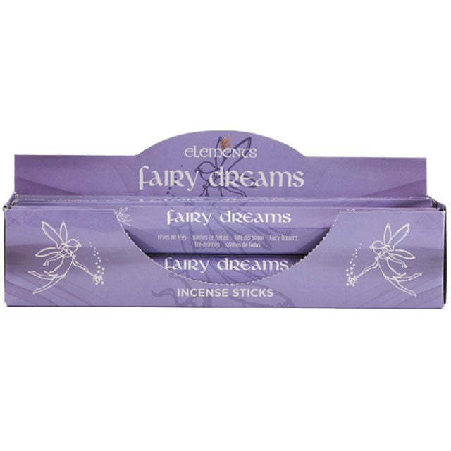Set of 6 Packets Elements Fairy Dreams Incense Sticks
