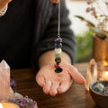 Seven Tumble Chakra - Souls Aligning Pendulum Special Gemstone Pendulums