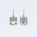 Shell & Silver Earrings - Dragonfly - Abalone Earings