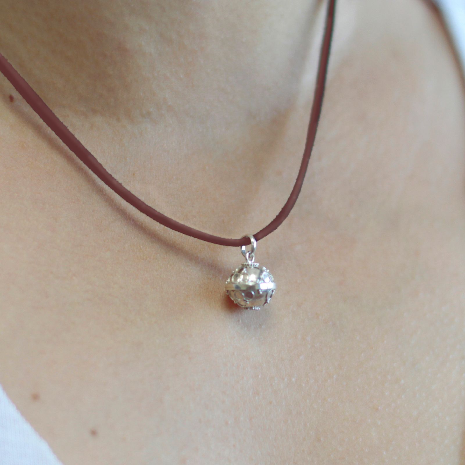 Silver Angel Bell - Faith - 12mm 925 Bells