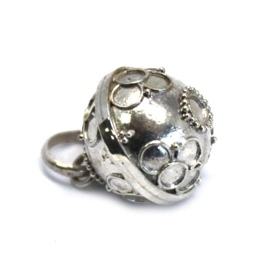 Silver Angel Bell - Faith - 12mm 925 Bells