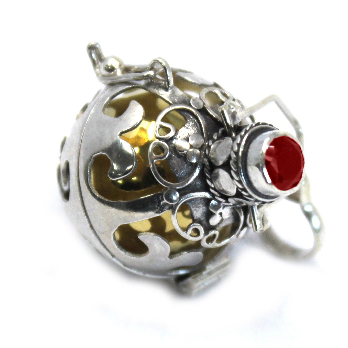 Silver Angel Bell - Magic - 18mm 925 Bells