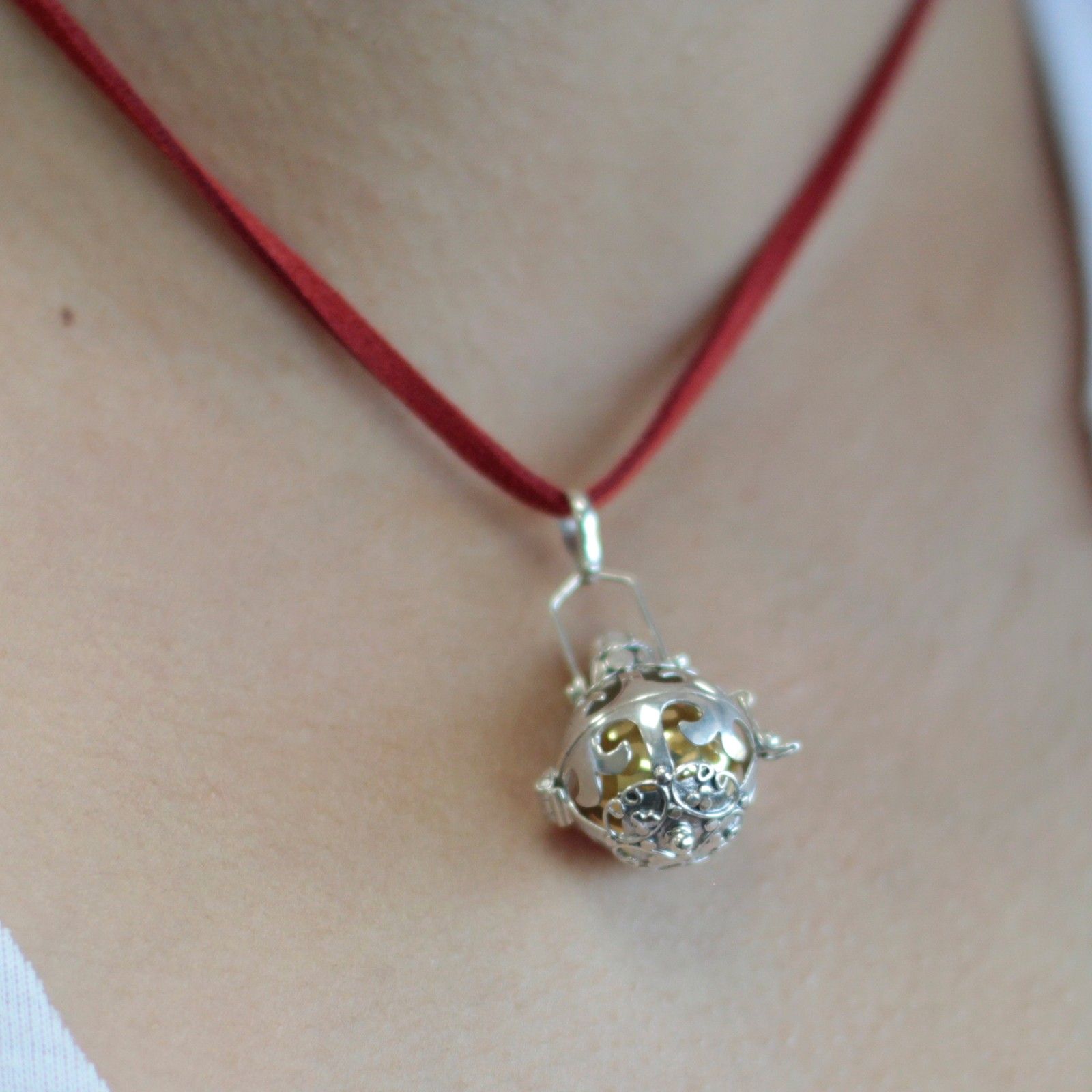 Silver Angel Bell - Magic - 18mm 925 Bells