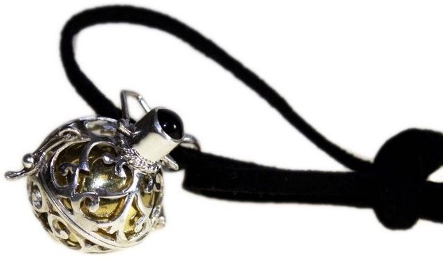 Silver Angel Bell - Night-time - 18mm 925 Bells