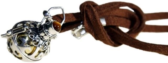 Silver Angel Bell - Protection - 16mm 925 Bells