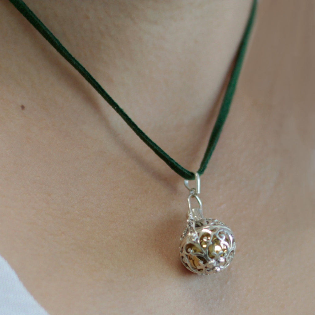 Silver Angel Bell - Romance - 18mm 925 Bells